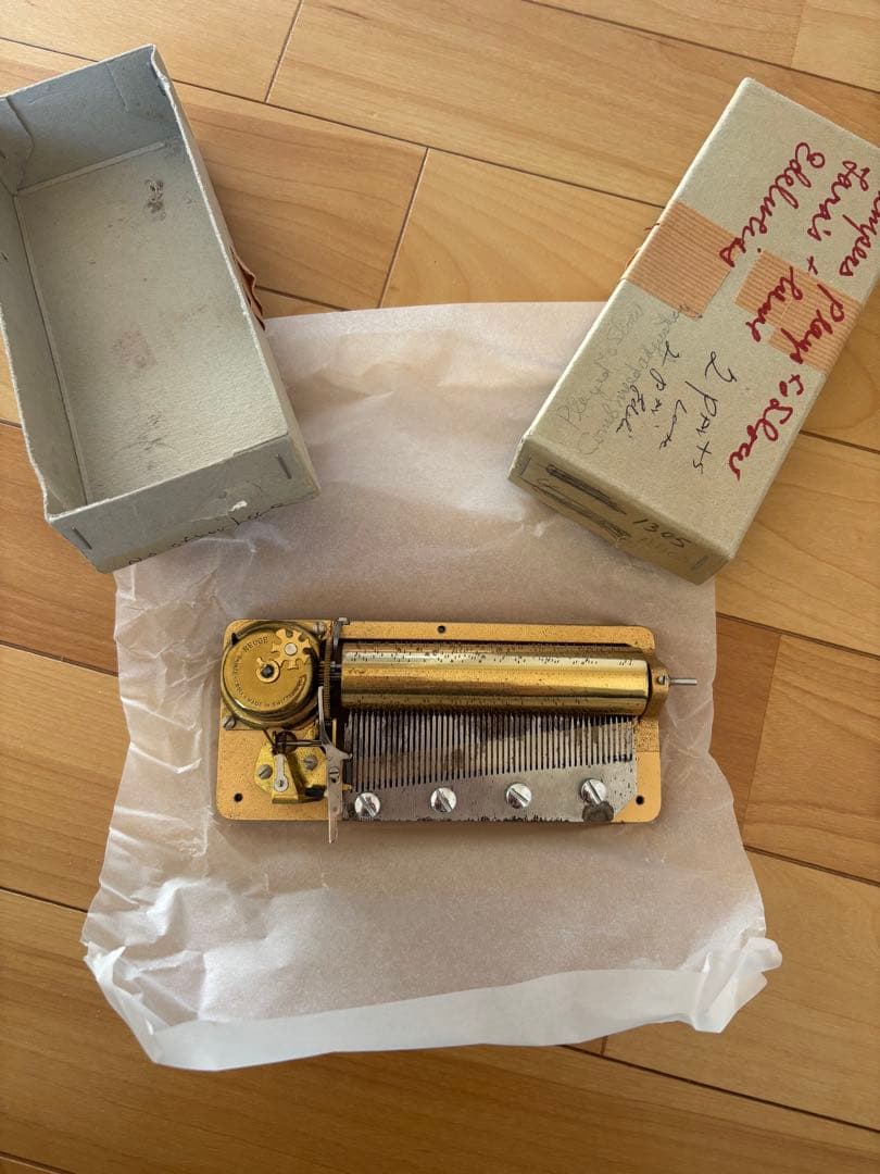 ⚠️メカのみ⚠️リュージュ　Reuge　50弁4パート　オルゴール　1305ABCD