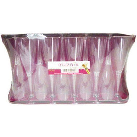 120ml使い捨て プラスチックシャンパングラス10個入×10パック