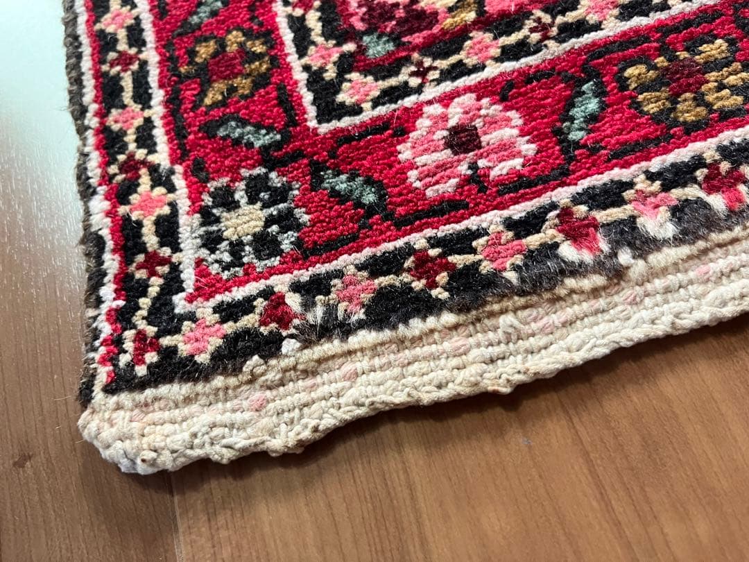 ヴィンテージラグ 手織りラグ