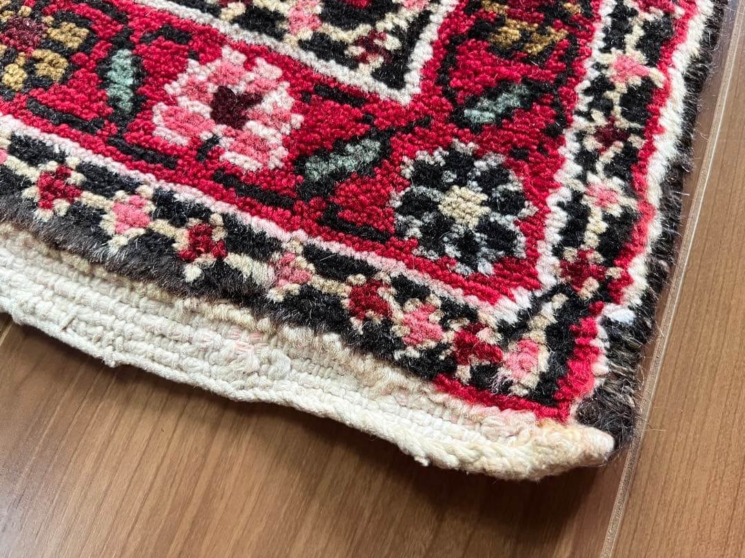 ヴィンテージラグ 手織りラグ