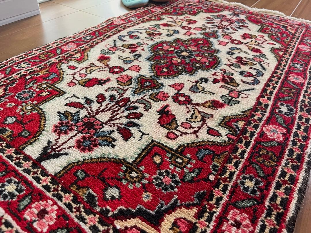 ヴィンテージラグ 手織りラグ