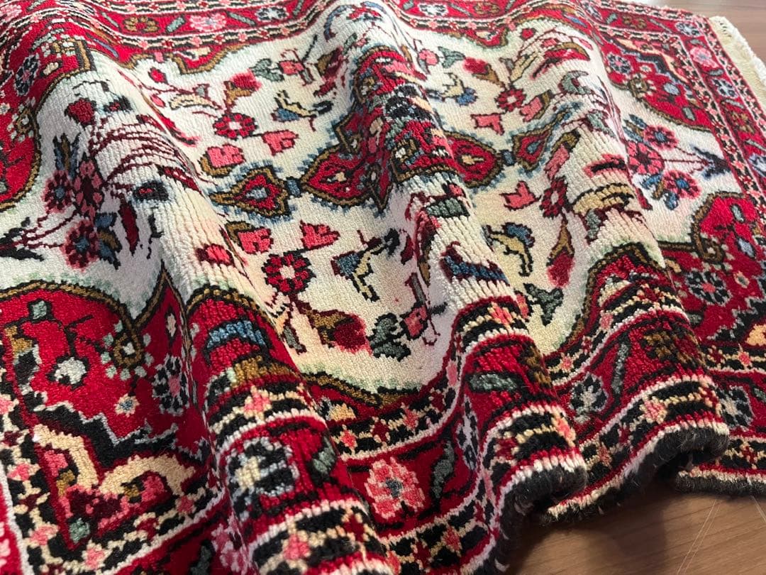 ヴィンテージラグ 手織りラグ