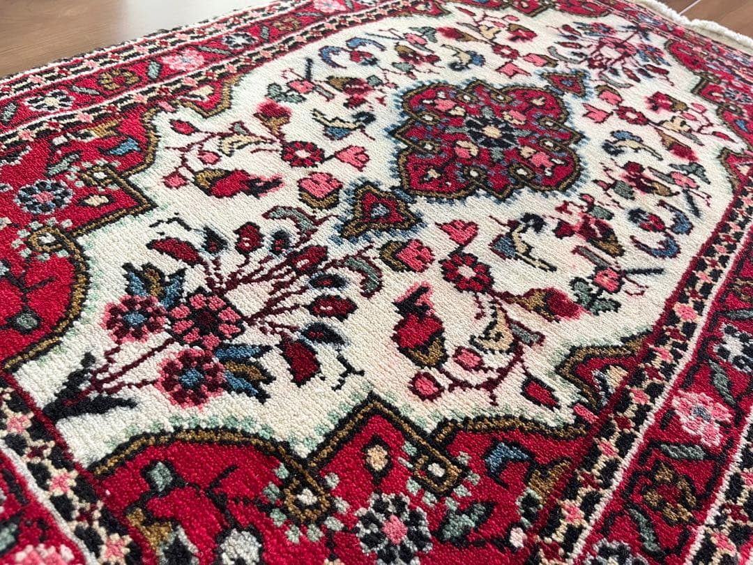 ヴィンテージラグ 手織りラグ