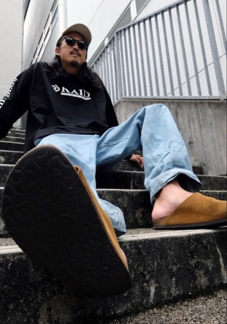 Raid Japan ロンT OFFICIAL LOGO ブラック 長袖