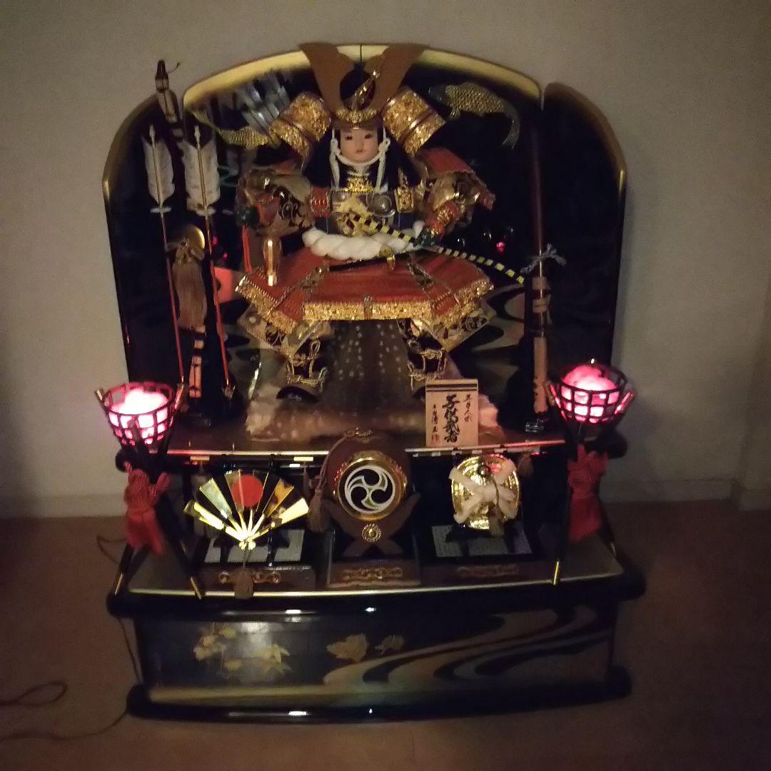 ○【値下・美品】五月人形 二段飾り