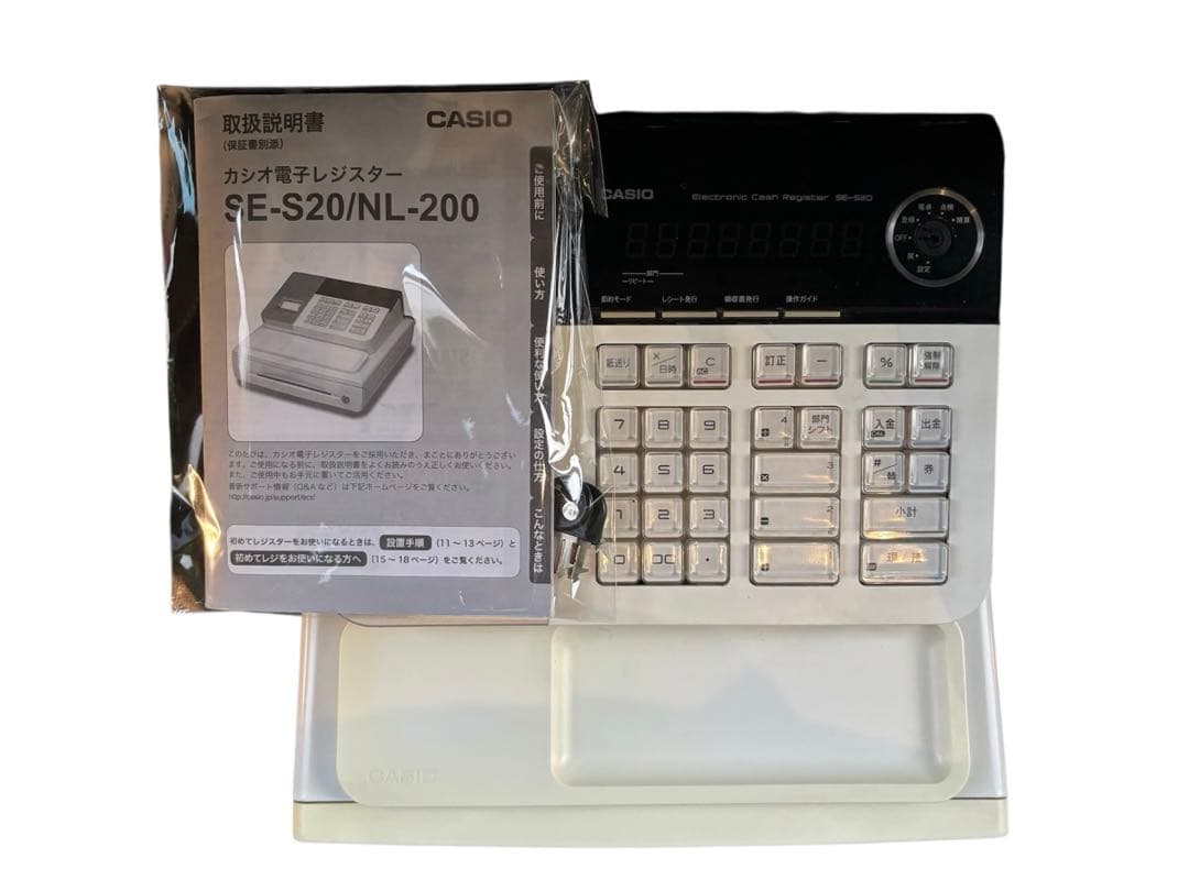 CASIO 電子レジスター SE-S20 美品