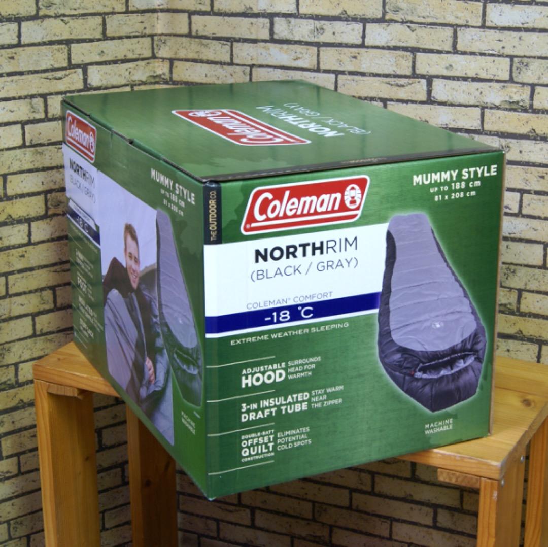 新品未開封　Coleman NORTHRIM 寝袋 -18°C マミースタイル