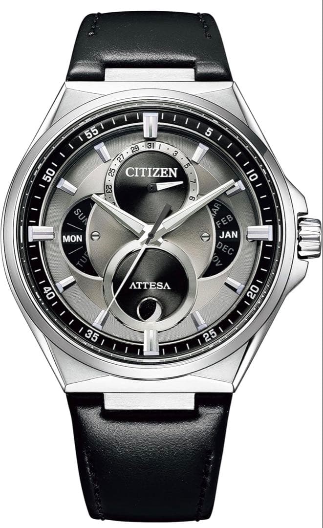 CITIZEN シチズン　ATTESA アテッサ　ムーンフェイズ　腕時計　メンズ
