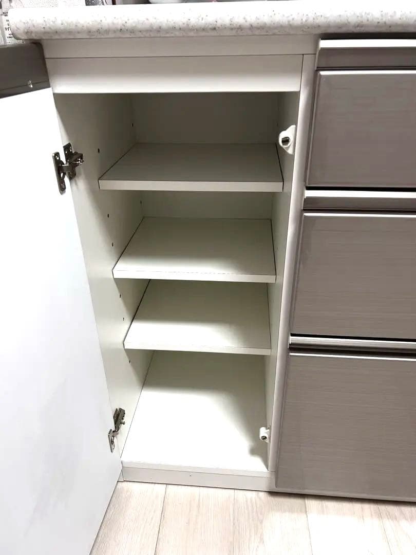 ニトリ アルミナ2 キッチンカウンター120cm