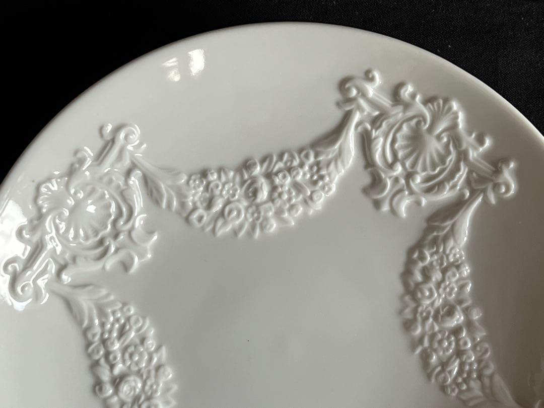 リチャードジノリ　カポディモンテホワイト　プレート