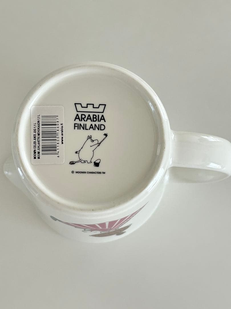 タイムセール　【廃盤！レア】未使用　アラビア　ムーミン　ミムラ　ピッチャー　1L