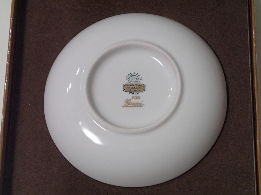 グッチ リチャードジノリ コラボ　アッシュトレイ 灰皿