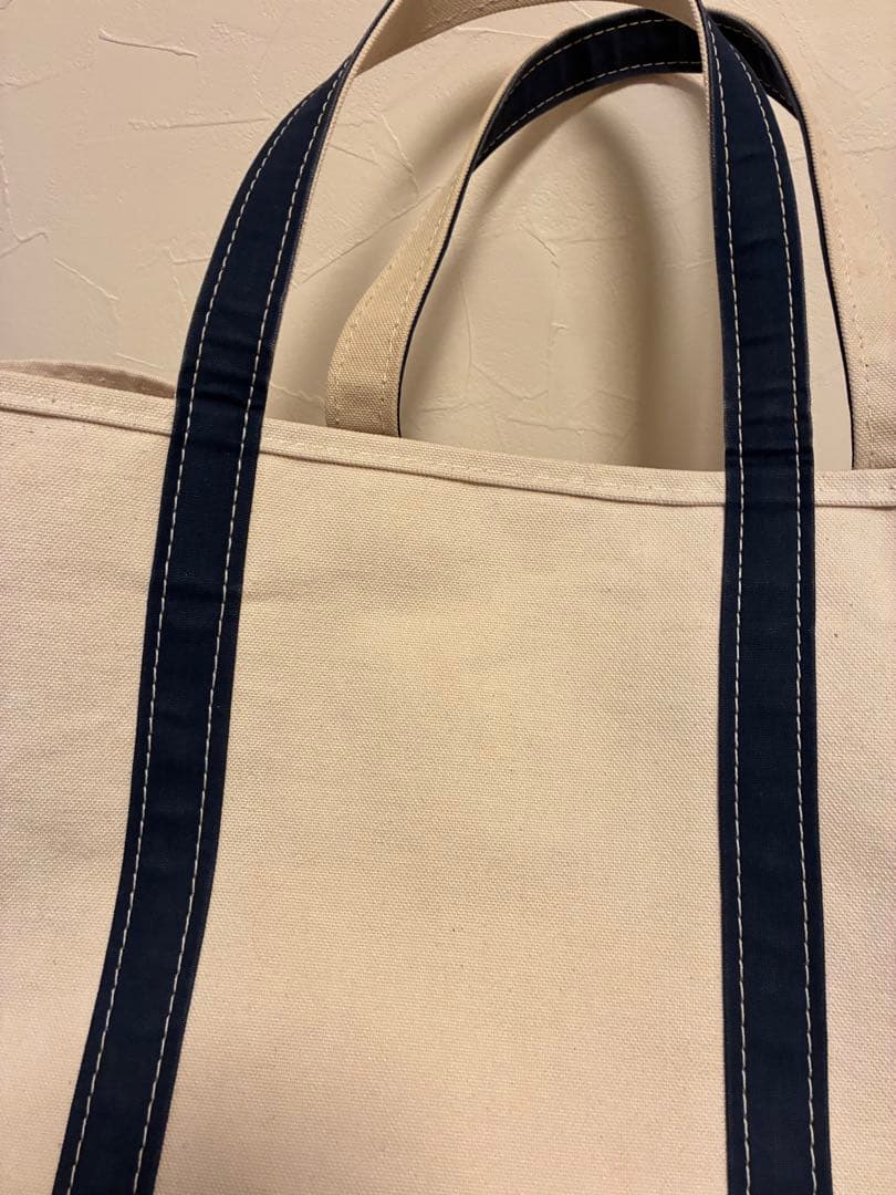 ＬＬBEAN ネイビー トートバッグXL良品