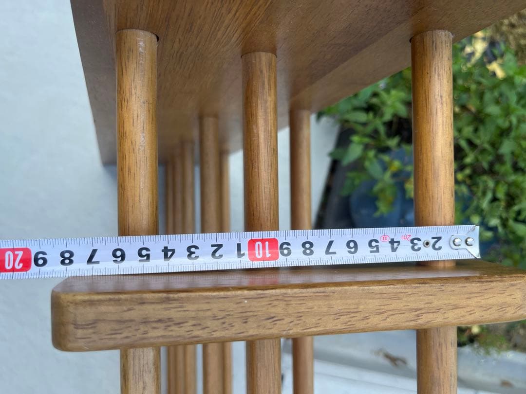 希少 DENON 木製 CDラック インテリア アンティーク