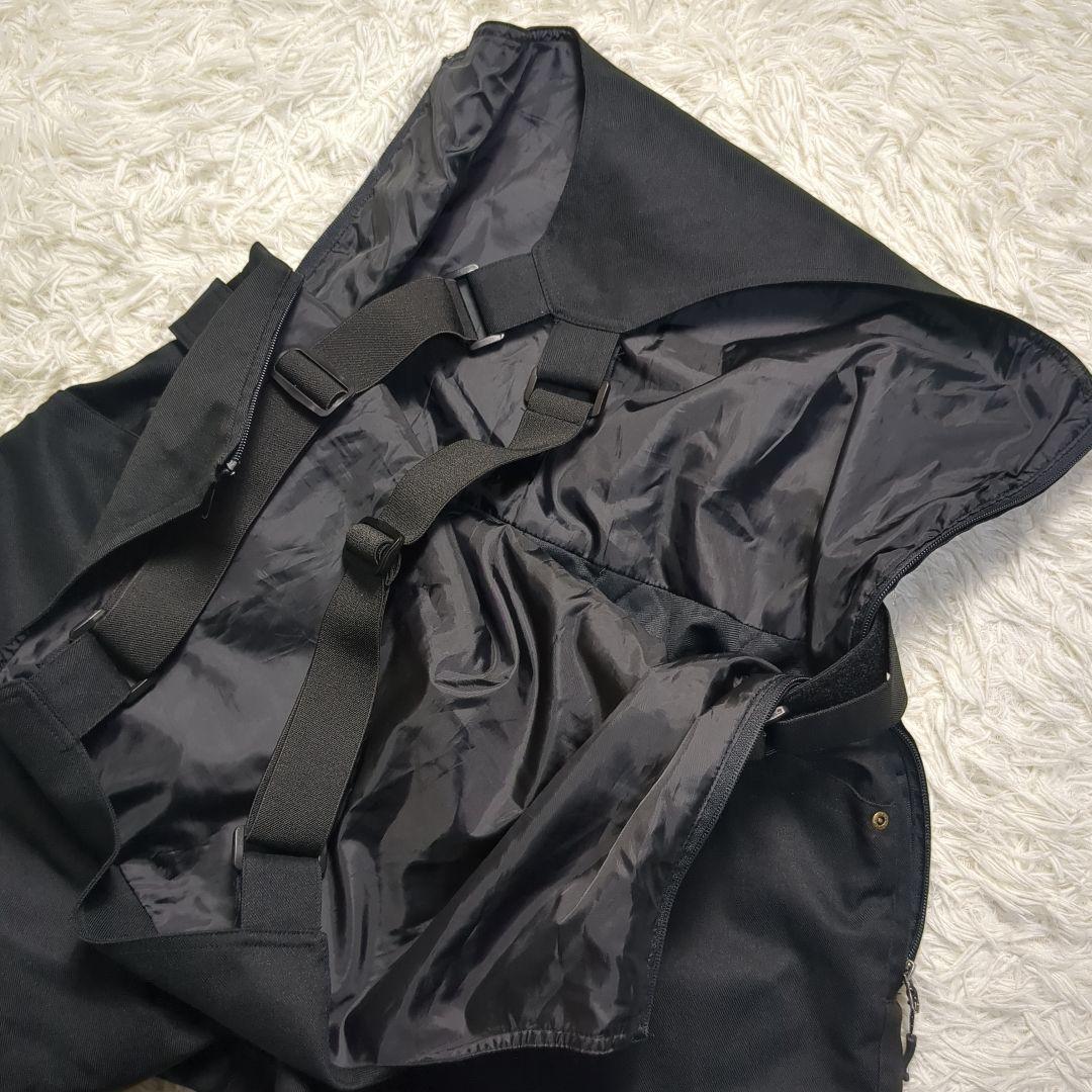 【きれい✨namelessage✨XXL】スノー スノボ ウェア ビブパンツ 黒