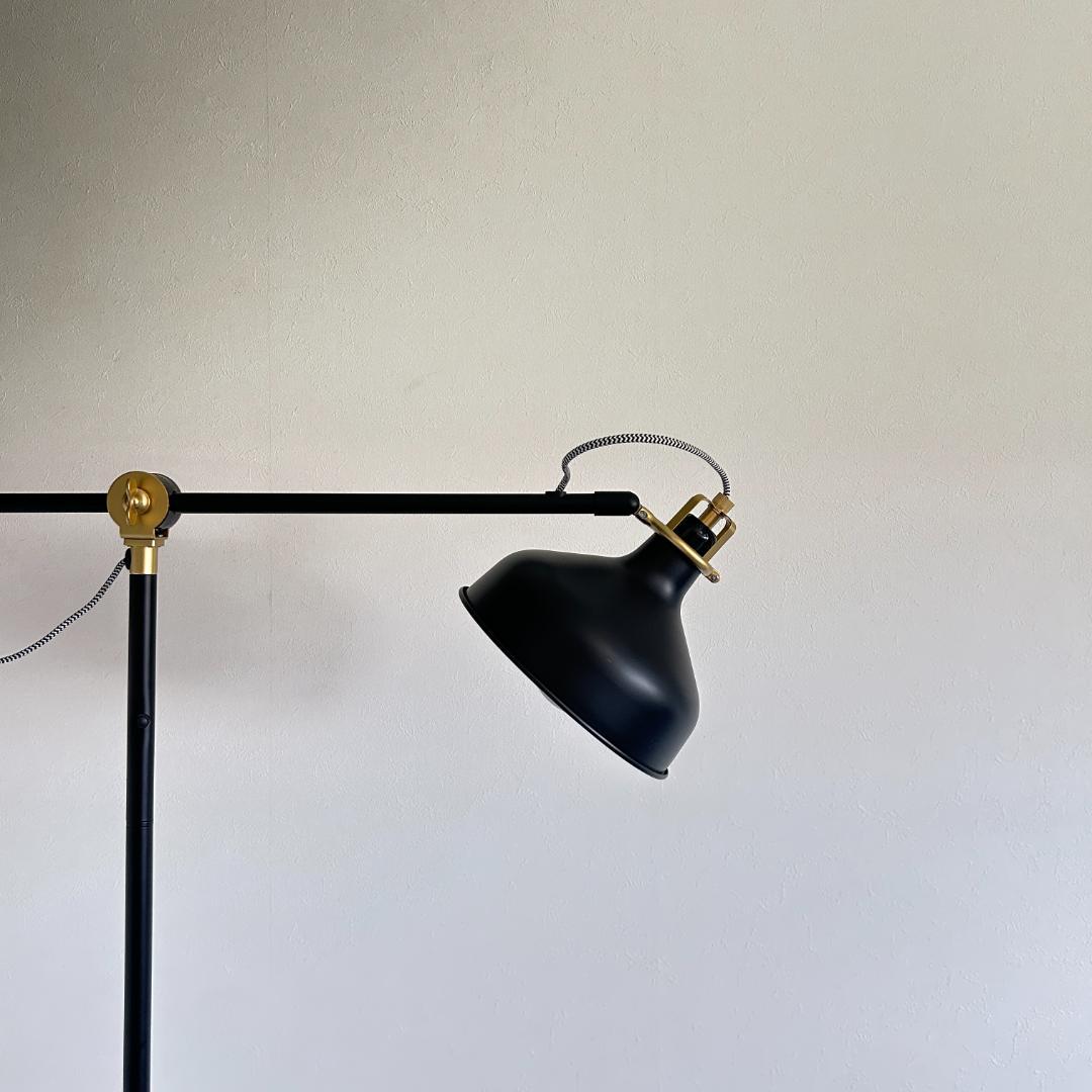 IKEA RANARP ラーナルプ フロアスタンド ブラック