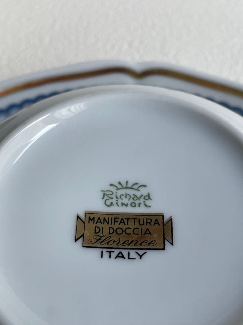 ⬇️リチャードジノリ ⭐︎ イタリアンフルーツ　スープカップ&ソーサー　3客