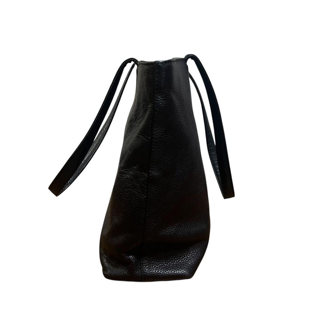 ✨極美品✨ ハッシュタグ トートバッグ ビジネス 大容量 シボ革 レザー