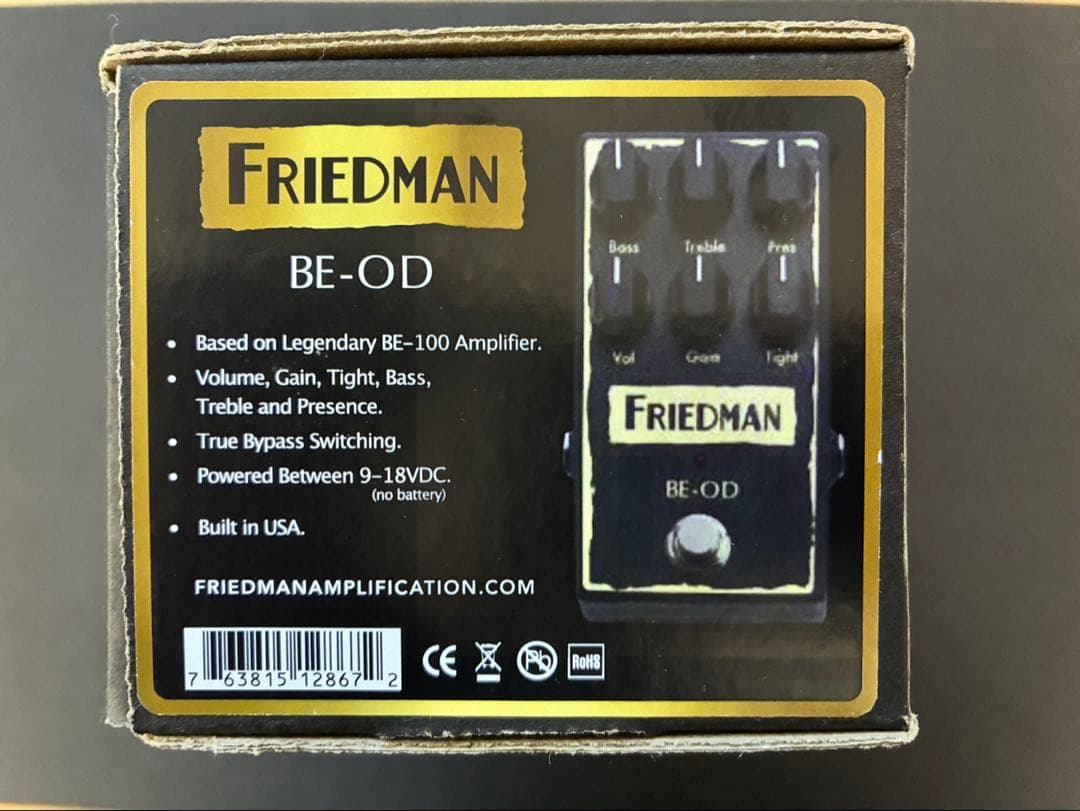☆送料無料 ／美品！！☆ Friedman BE-OD