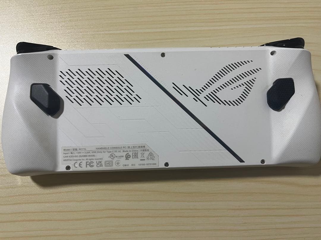 ASUS ROG Ally Z1 Extreme バッテリーアップグレードモデル