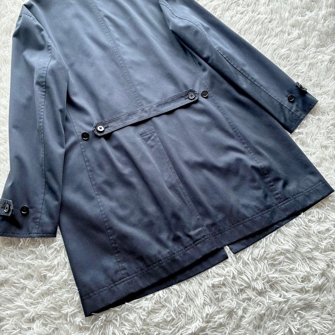 極美品✨ポールスミス　トレンチコート　キルティング　ライナー　ネイビー　パープル