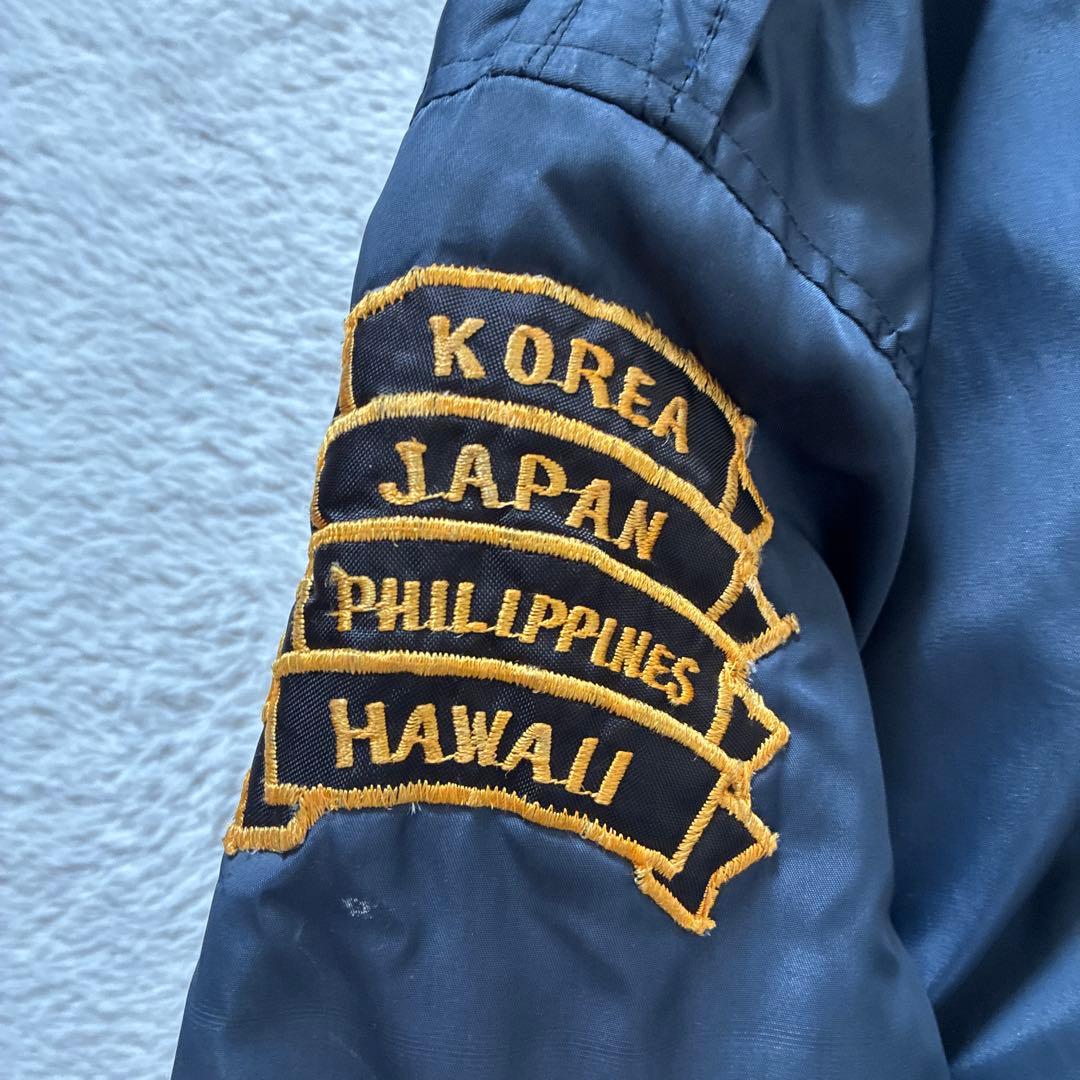 70s コリジャン WEST-PAC スーベニアジャケット ネイビー