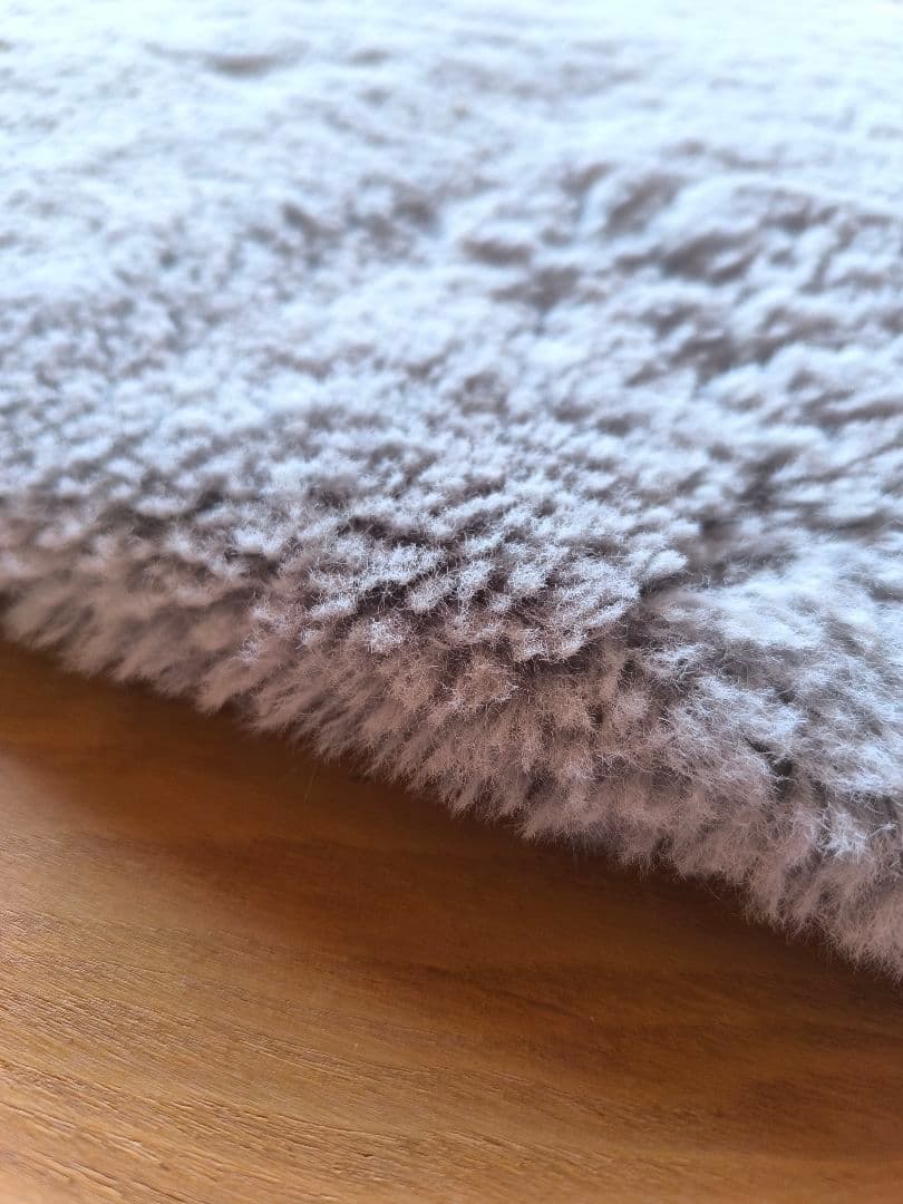 Francfranc ラグ ミーティスラグ LLサイズ 200☓300cmグレー