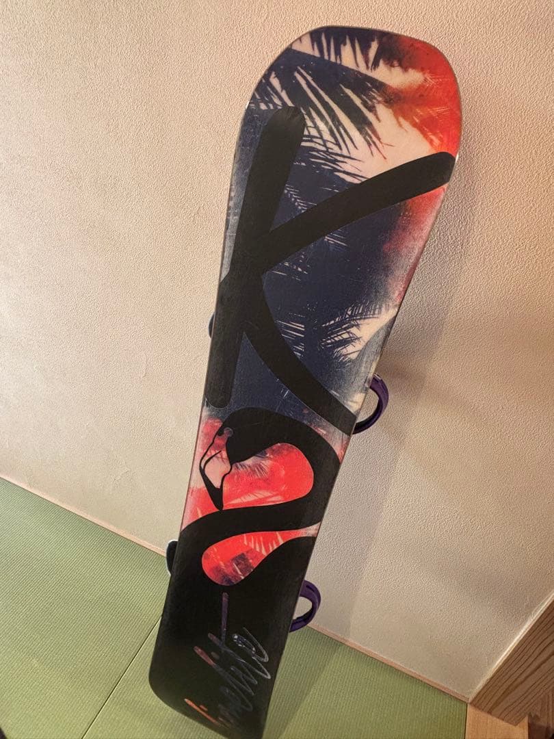 K2 Burton FLUX DESCENTEスノーボードセット 140cm