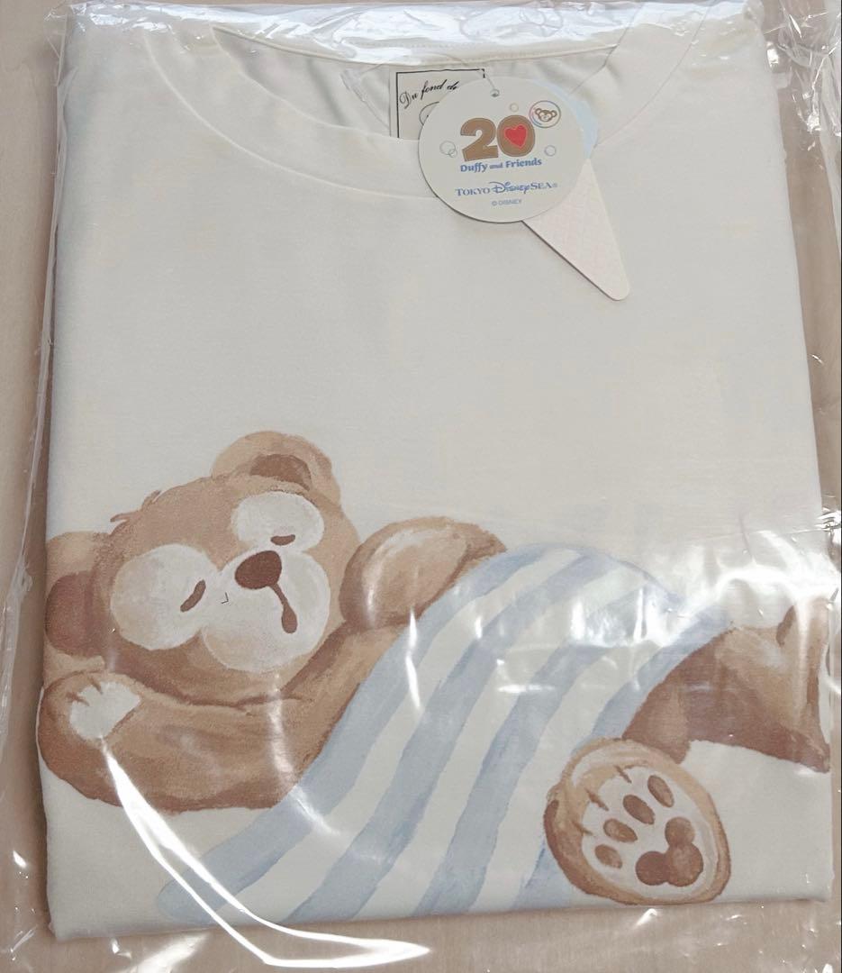 ダッフィー ジェラピケ ジェラートピケ　ルームウェアセット 長袖　ロングパンツ