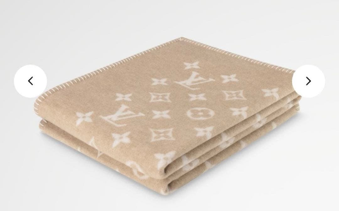 美品⭐︎ルイヴィトン　プレッドネオ　モノグラム　ブランケット　毛布　袋おまけ