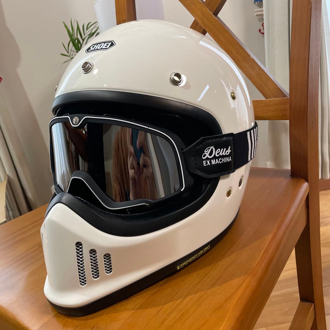 SHOEI EX-ZERO M バイザー.ゴーグルセット