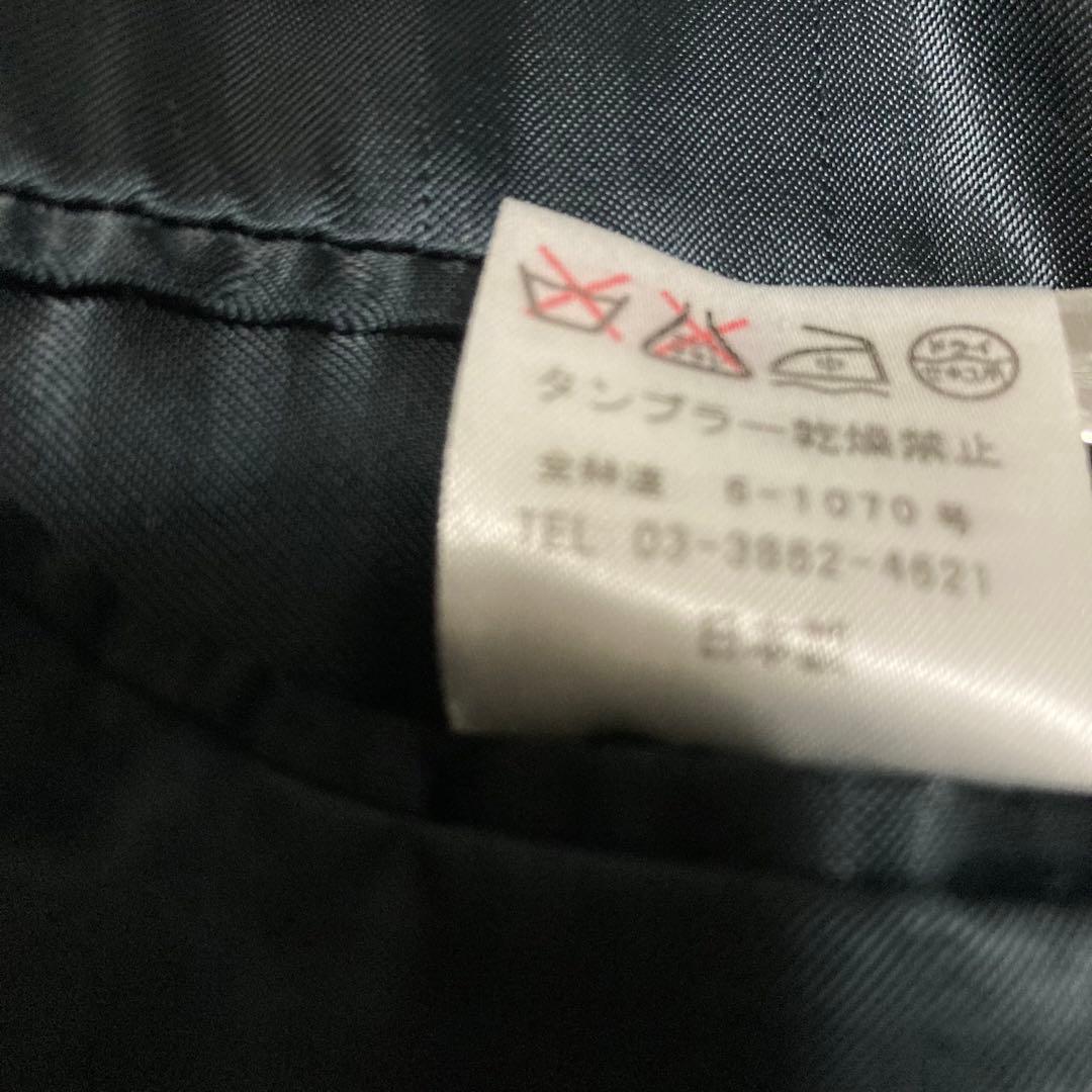 【カシミア混】Paul Smith ステンカラーコート ロングコート　黒