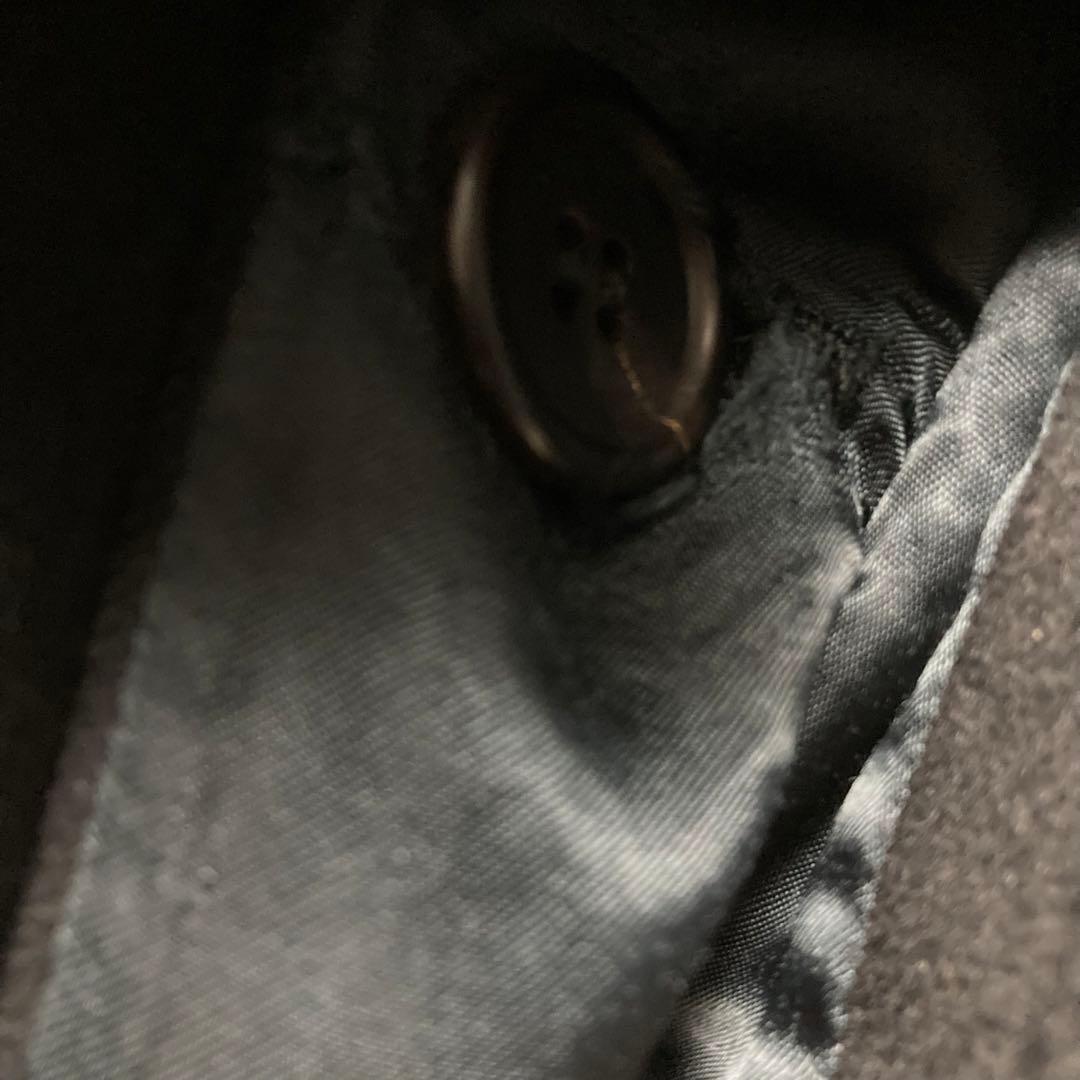 【カシミア混】Paul Smith ステンカラーコート ロングコート　黒