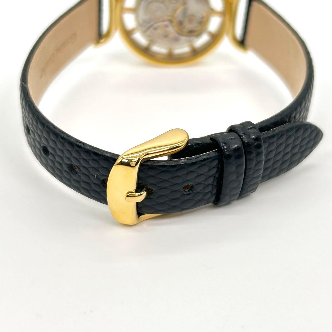 JUVENIA ジュベニア 裏スケ ゴールドコーティング 手巻き 腕時計