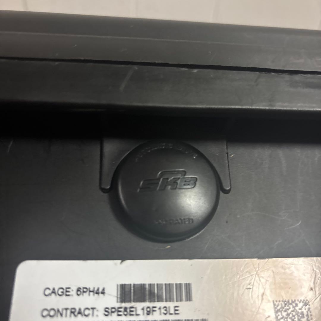 米軍　USA製　SKB キャリーケース　ブラック送料無料