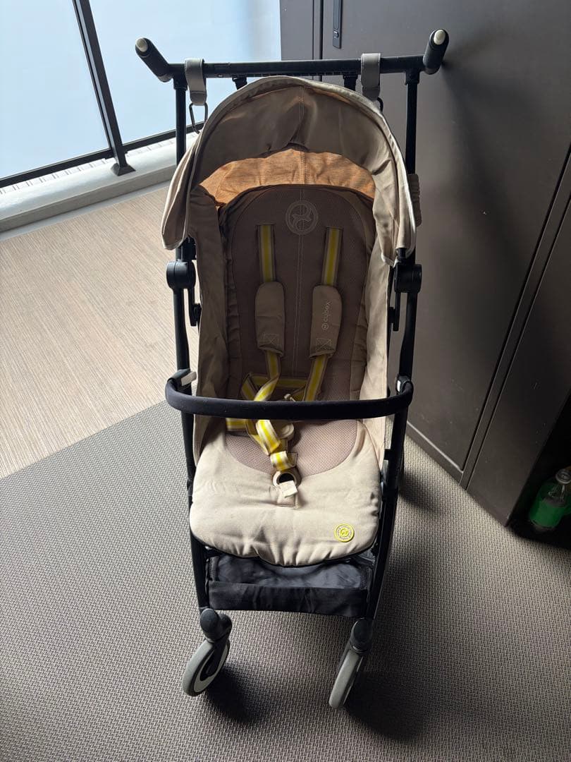 サイベックス　ベージュ ベビーカー 折りたたみ式