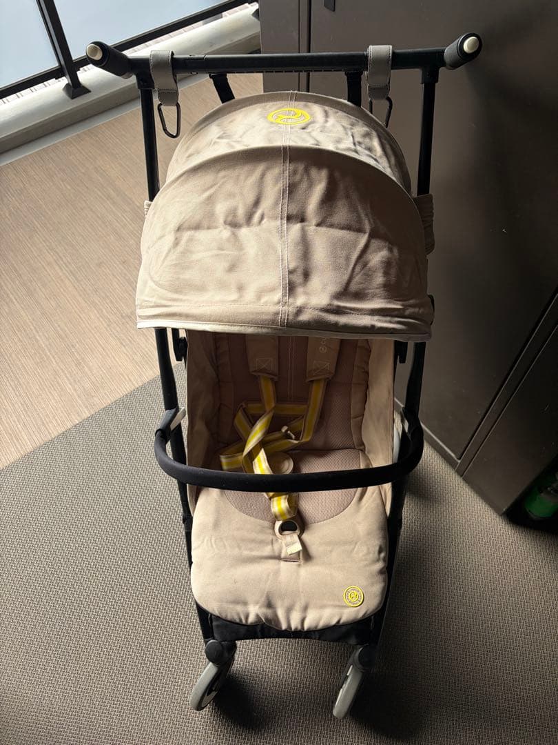 サイベックス　ベージュ ベビーカー 折りたたみ式