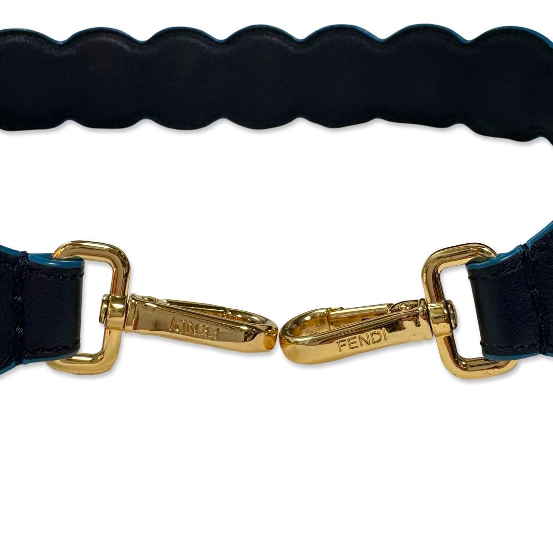 【極美品】フェンディ ストラップユー ショルダーストラップ レザー 送料無料