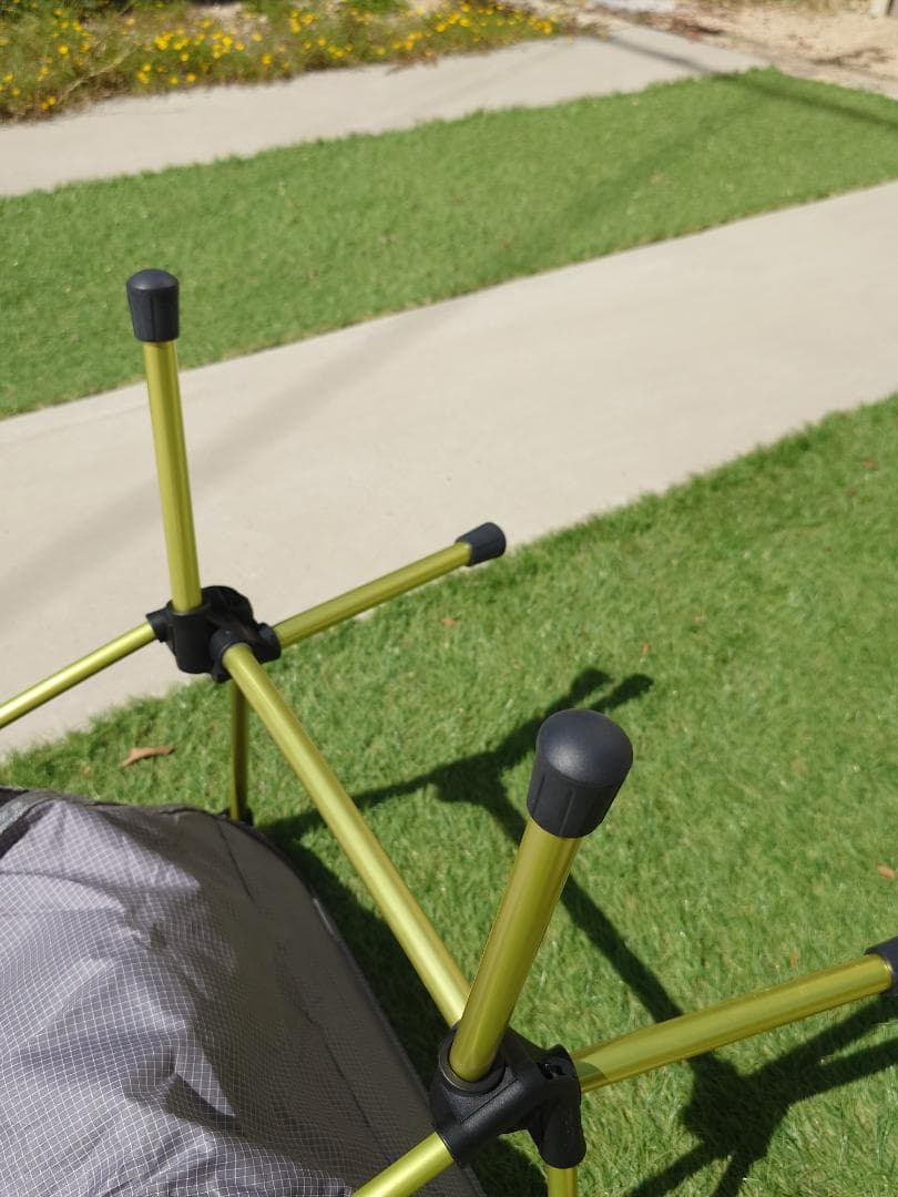 Helinox チェアゼロHB＋グラウンドシート美品