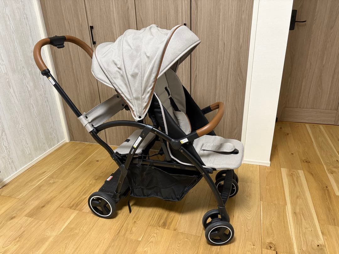 カトージ 2-Seater next ロイヤルベージュ　背もたれシート付き！