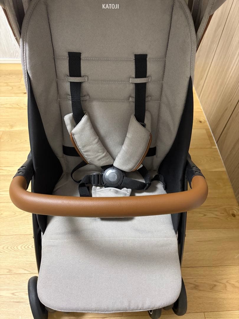 カトージ 2-Seater next ロイヤルベージュ　背もたれシート付き！