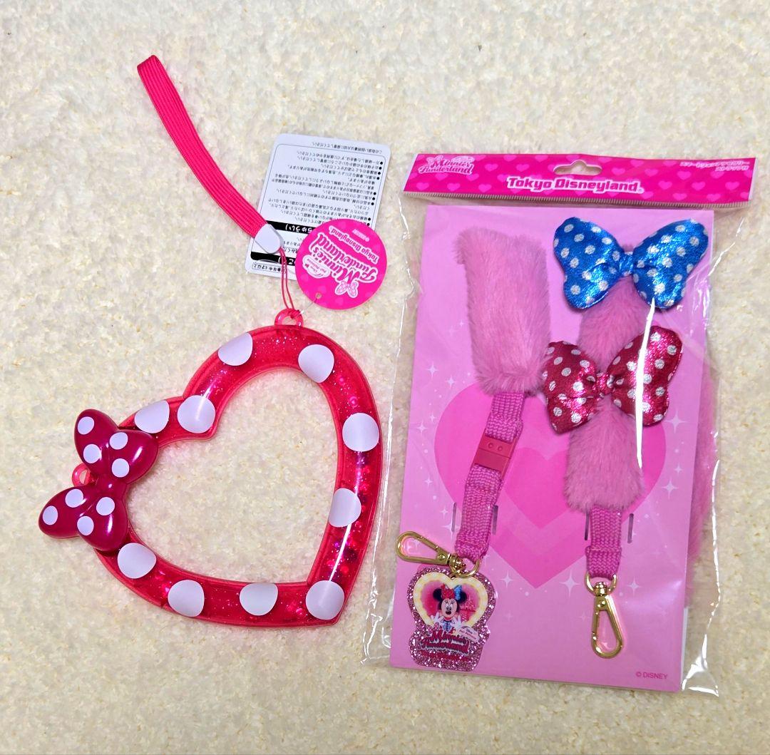 ミニーのファンダーランド　スマートフォンアクセサリー　ハートフルリング