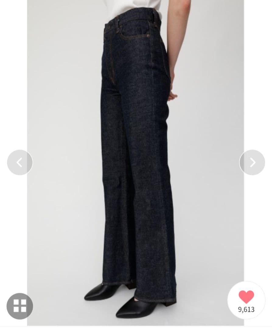 【MOUSSY♡MVSflare】マウジー フレアデニム サイズ25