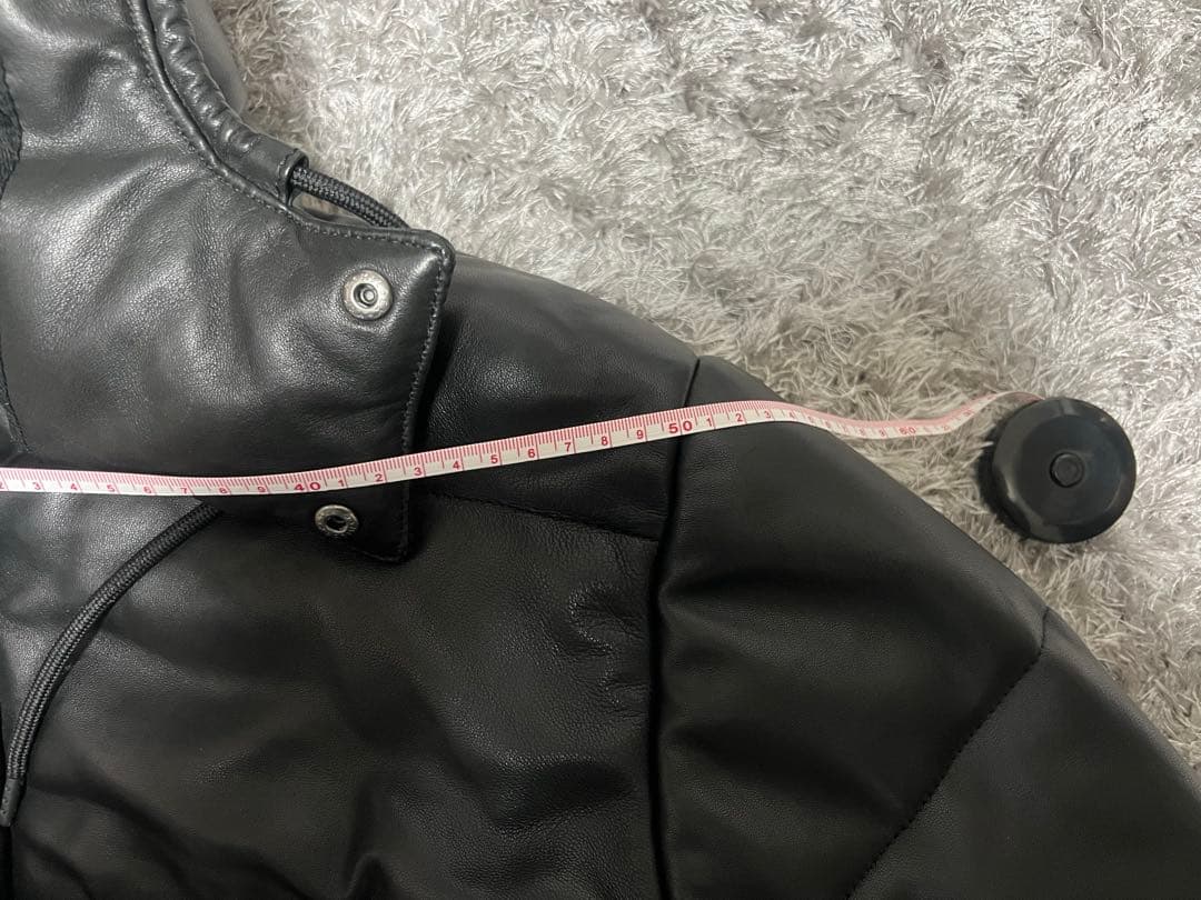 メ*リ様 アレキサンダーマックイーン　レザージャケット 46 未使用