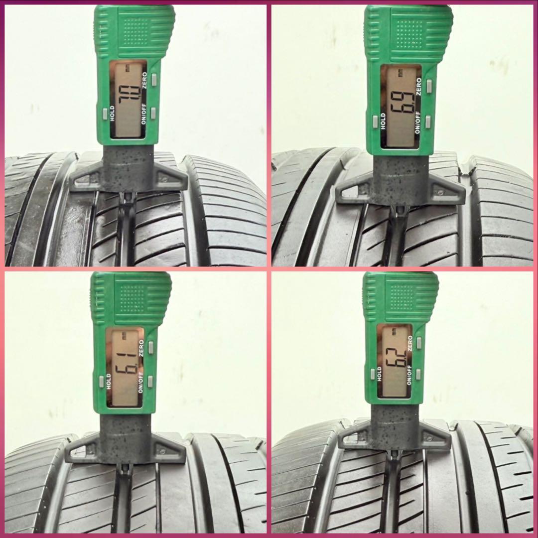 ヨコハマ アドバンdb v552．225/55R17.24年製．深山4本セット