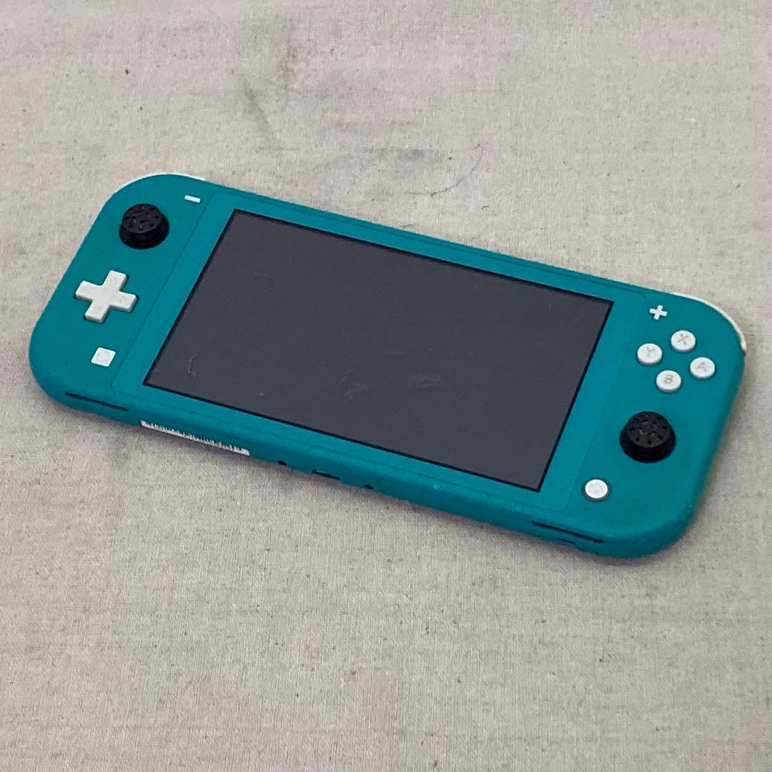現状品 Nintendo 任天堂 Switch Lite ターコイズブルー　JA