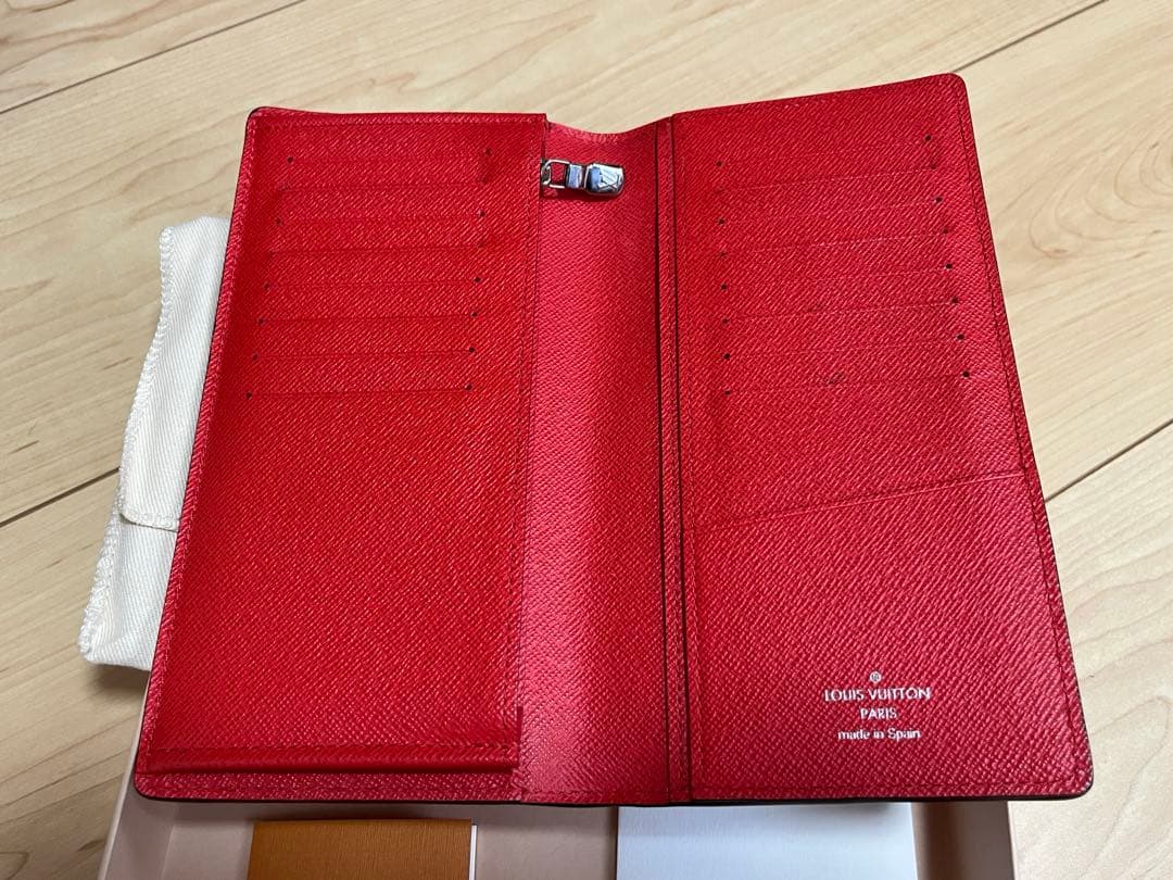 ルイヴィトン　シュプリーム　長財布　あ