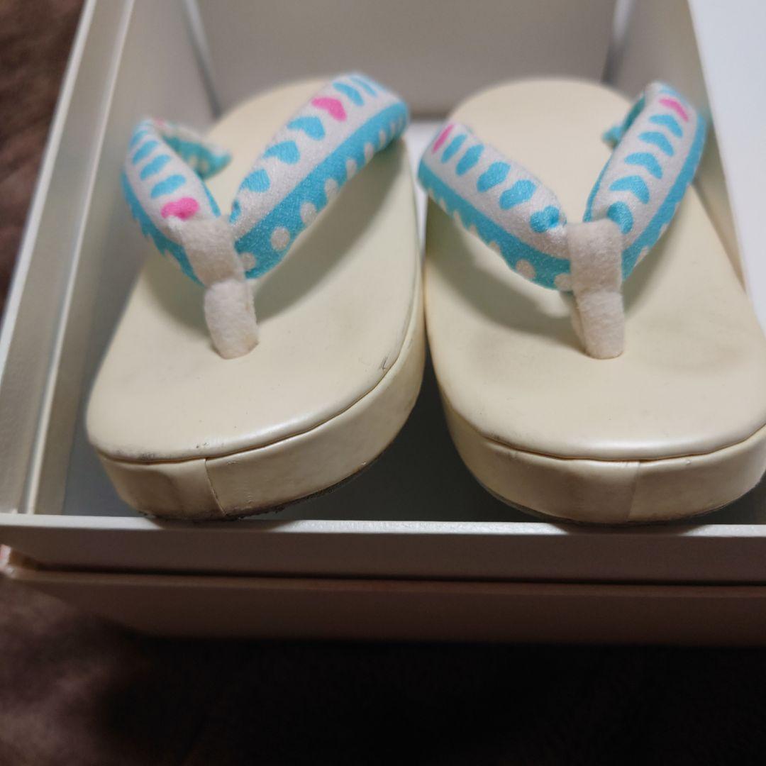 松田聖子　七五三　3歳　seikomatsuda 水色　被布セット　ツィード