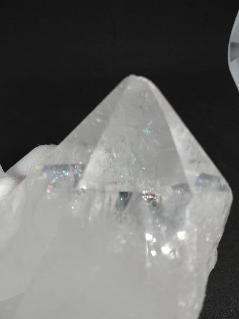 天然石■水晶■原石■ロッククリスタルクォーツ■カチ割■ラフ■専用台座付き