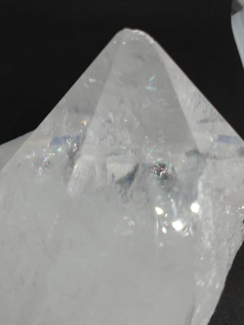 天然石■水晶■原石■ロッククリスタルクォーツ■カチ割■ラフ■専用台座付き